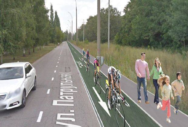Куда делись 75 сантиметров асфальта и другие наивные вопросы о велодорожках в Тольятти