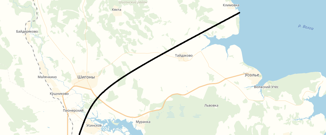Стал известен точный маршрут трассы к мосту в Климовке