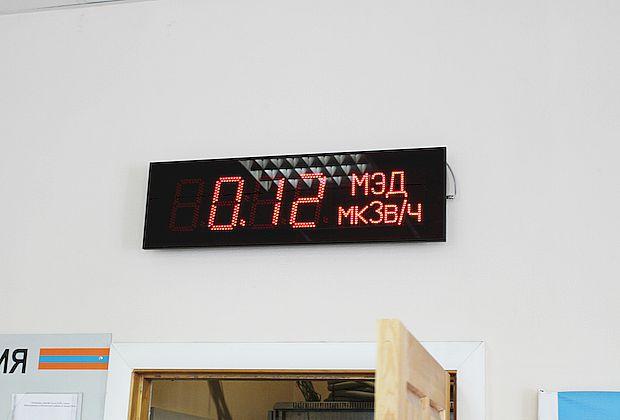 В Димитровграде замерили уровень радиационного фона