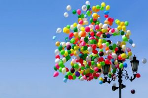 Запуск воздушных шаров на массовых мероприятиях могут запретить