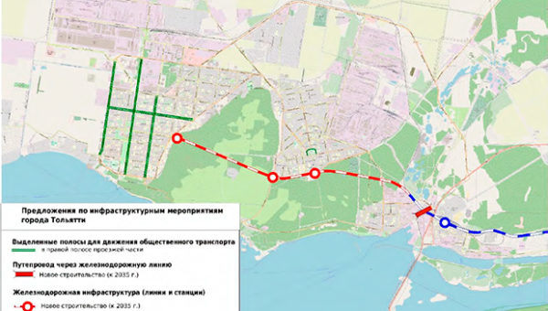 При строительстве железной дороги через Тольятти может быть уничтожено более 1000 га леса