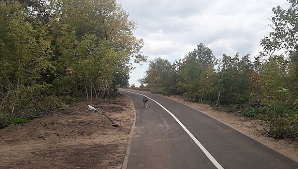 В Тольятти открыли недостроенную велодорожку